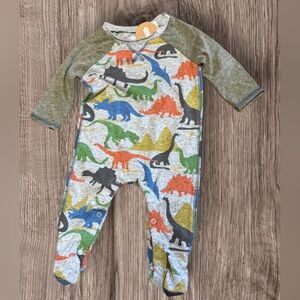 NWT MUD PIE - DINO SLEEPER SZ 3-6 Months